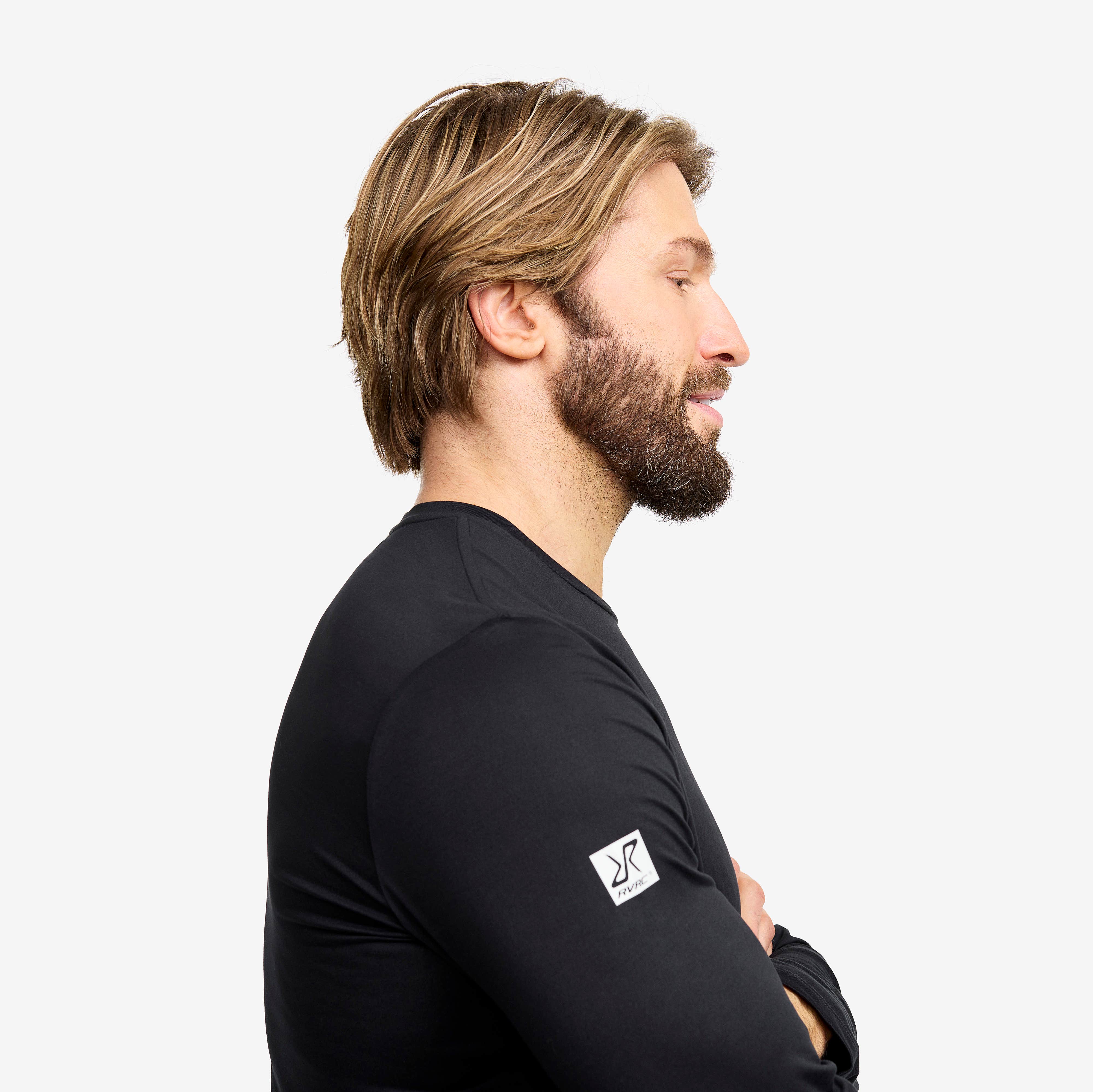 Mission Long-sleeved T-shirt Herre Black