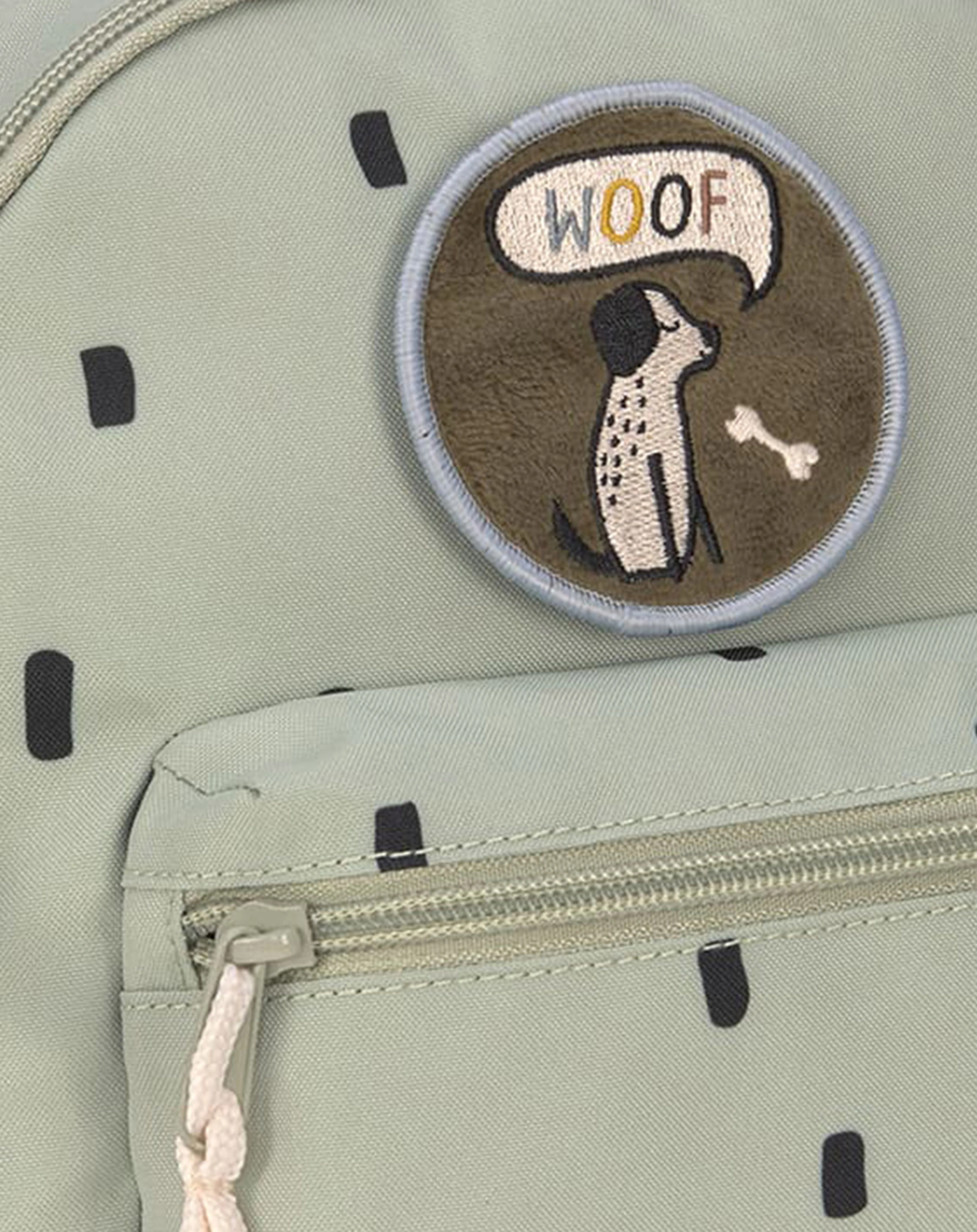 Rucksack HAPPY PRINTS (27x24x15) in light olive