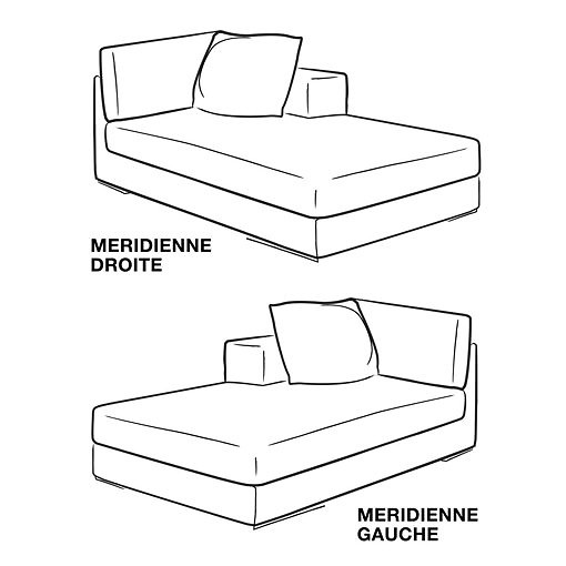 SO'HOME<br>Cadeira longa Mêlee, conforto superior, Robin