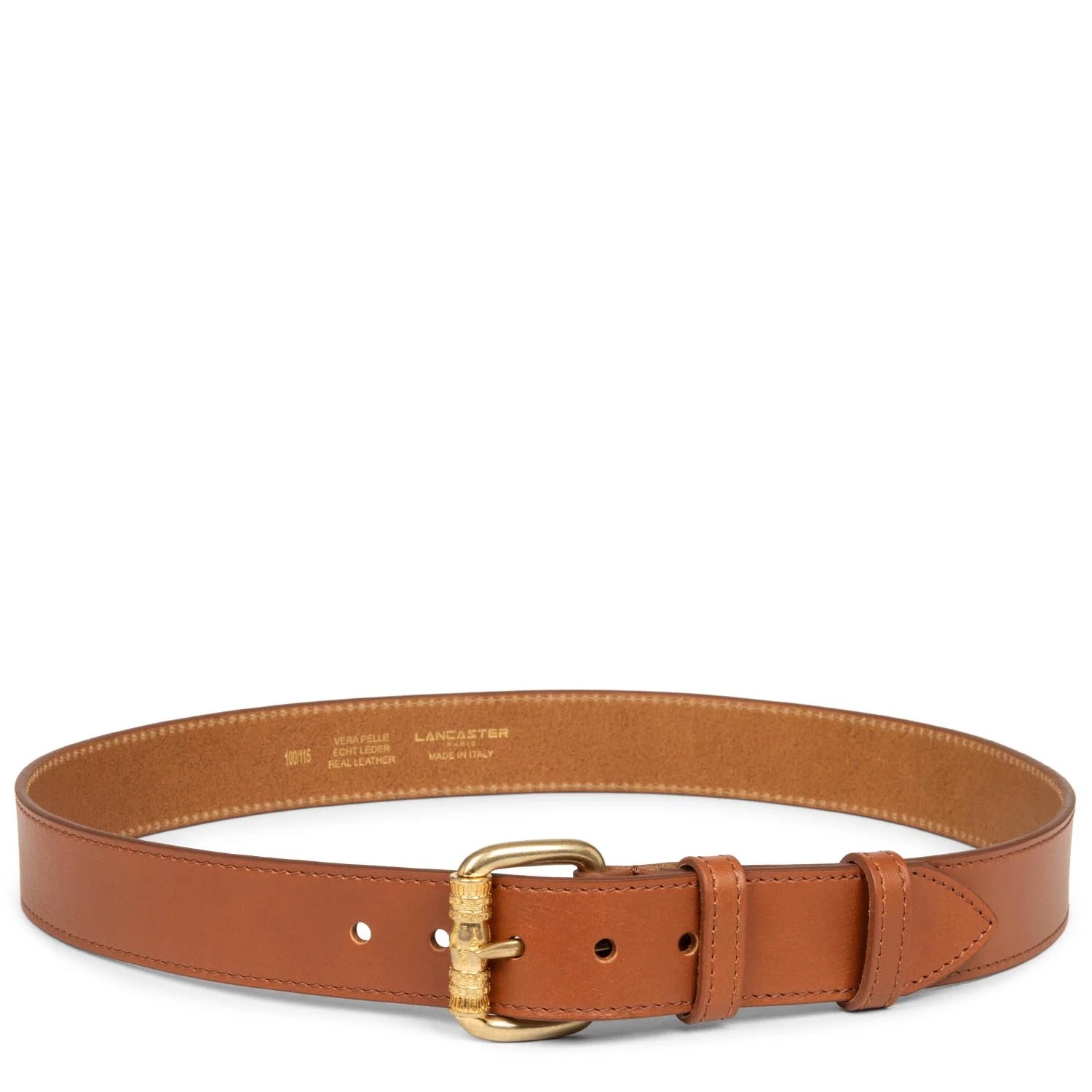 Ceinture Cuir Lisse Femme-Ceinture