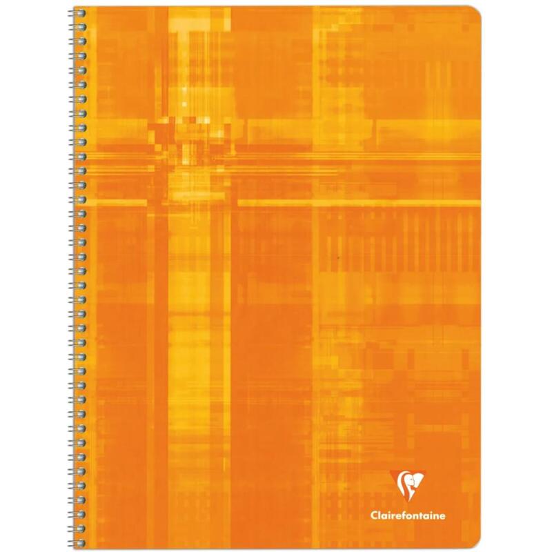 Cahier reliure intégrale 24x32 cm 180 pages grands carreaux - Assortis