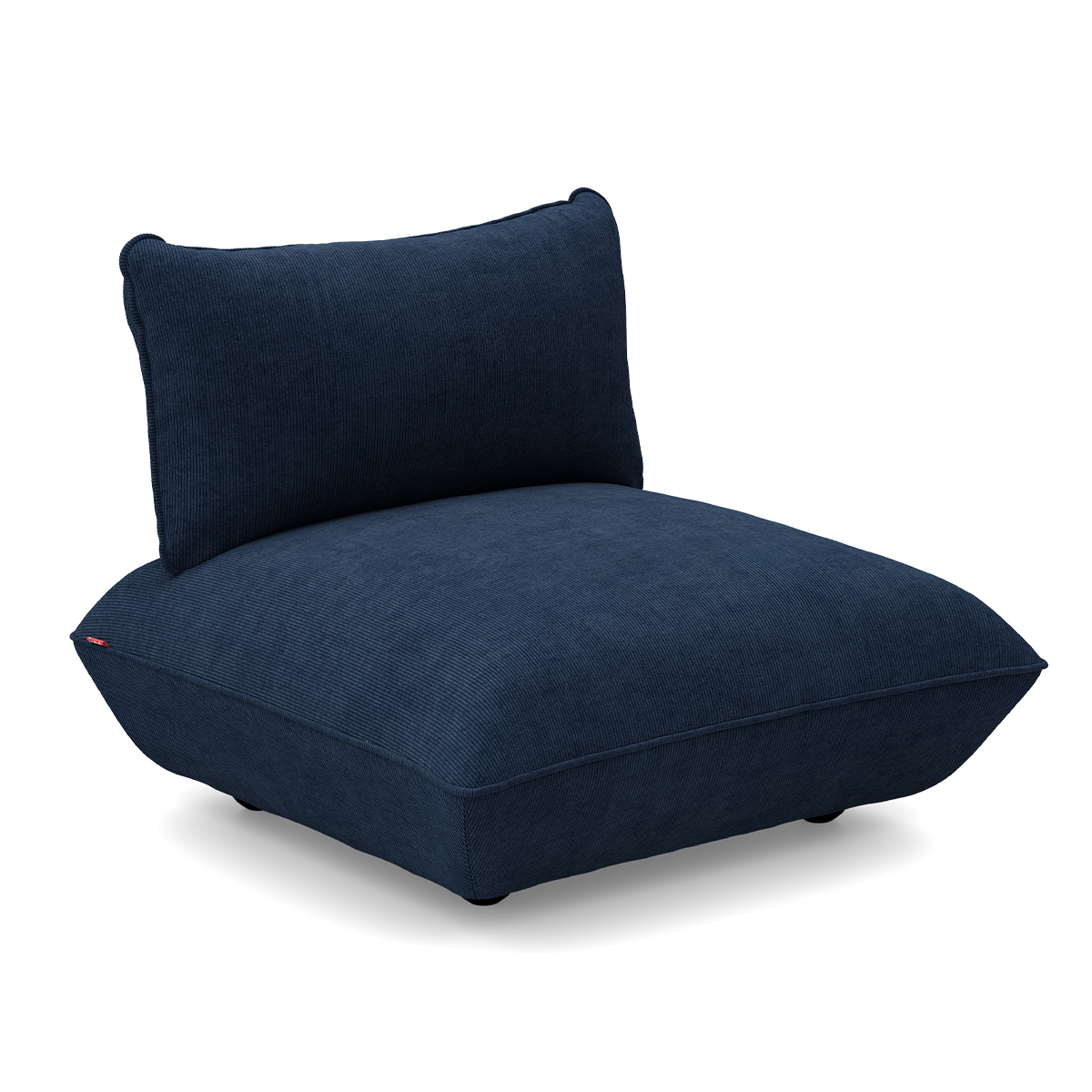 Fauteuil Sumo cord recycled deep blue