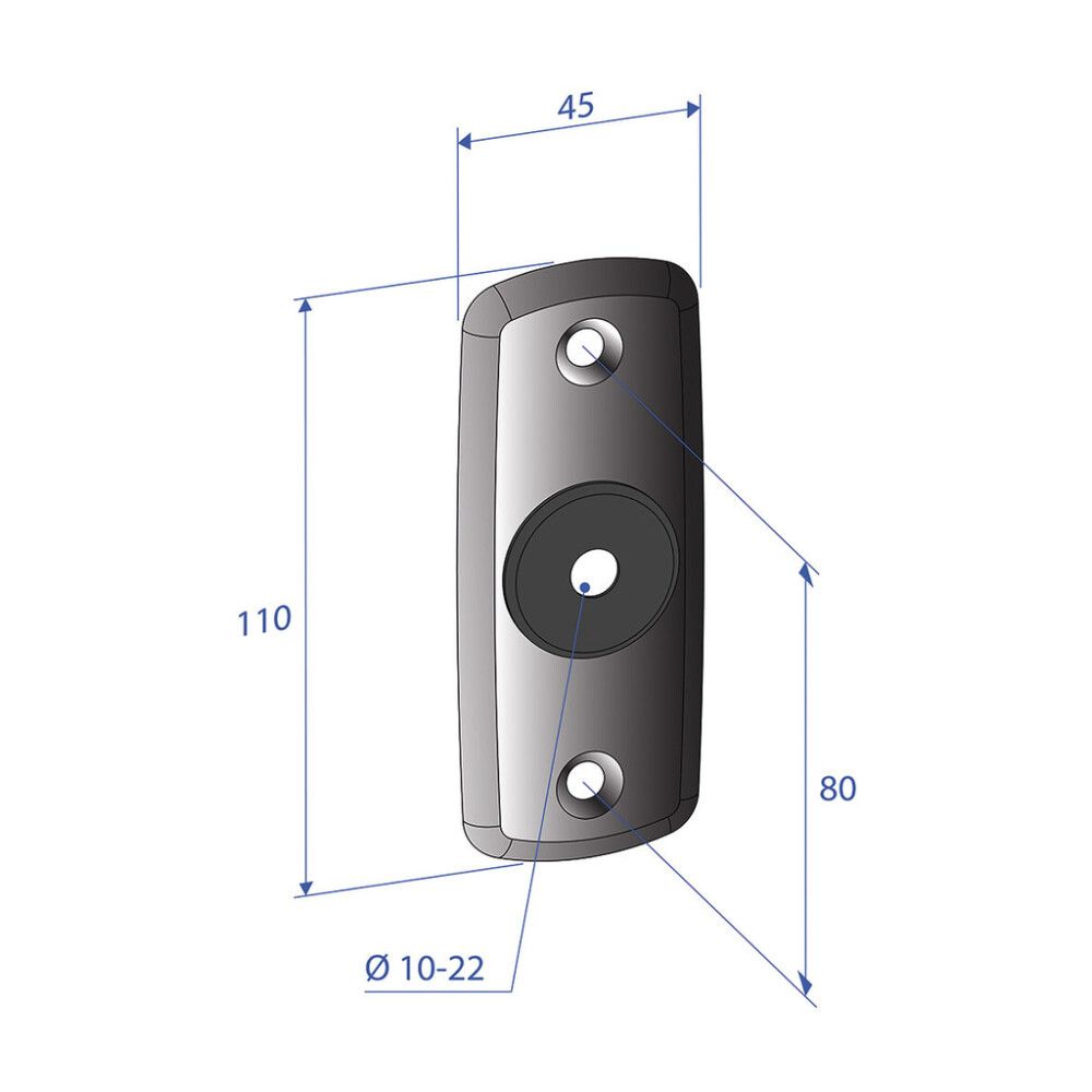 DEKKSKIVE TRIO PERFEKTA ENKEL 12-22MM