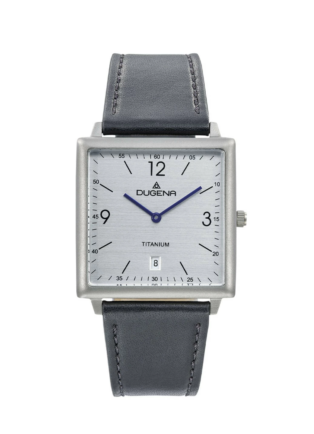 Dugena-Quartz-Herrenuhr mit Titangehäuse