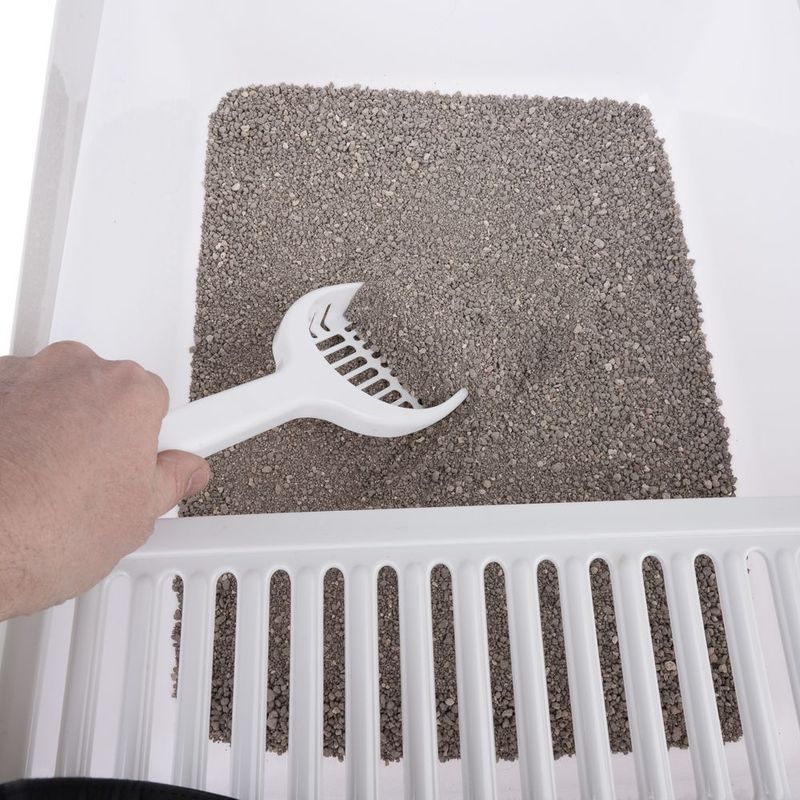 TIAKI - Toiletbak Dusty - Wit - Kattenbak