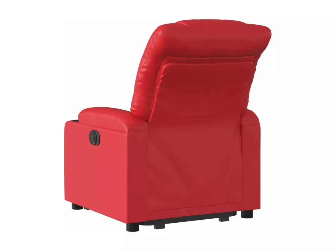 Fauteuil inclinable Rouge Similicuir