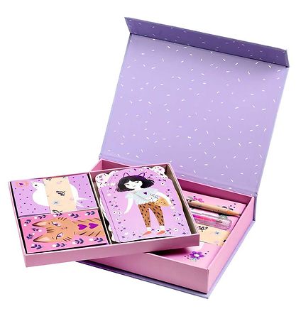Djeco Briefpapier - 67 Teile - Lucille