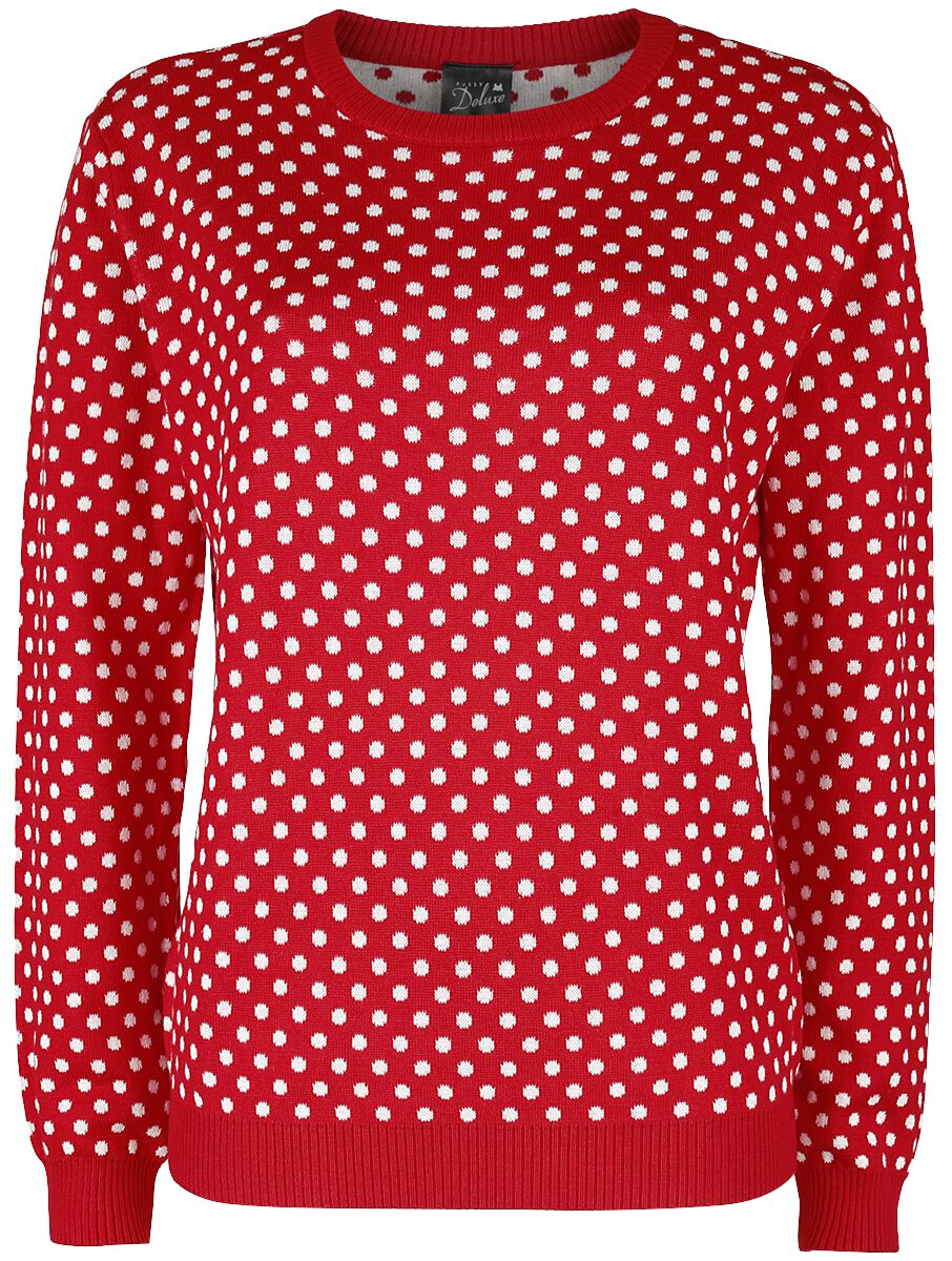 Pull Tricoté Pois Col Peter Pan | Pussy Deluxe Pull tricoté