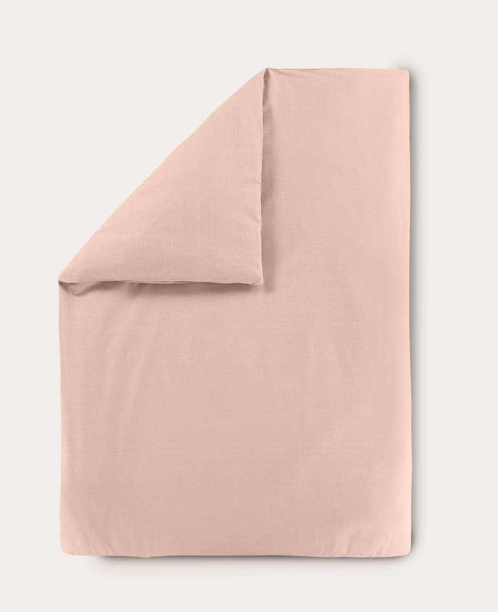 katoenen dekbedovertrek ledikant roze (100x135 cm)
