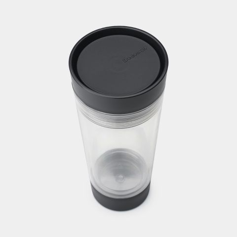 Make & Take Theebeker dubbelwandig, 0,36L - Dark Grey