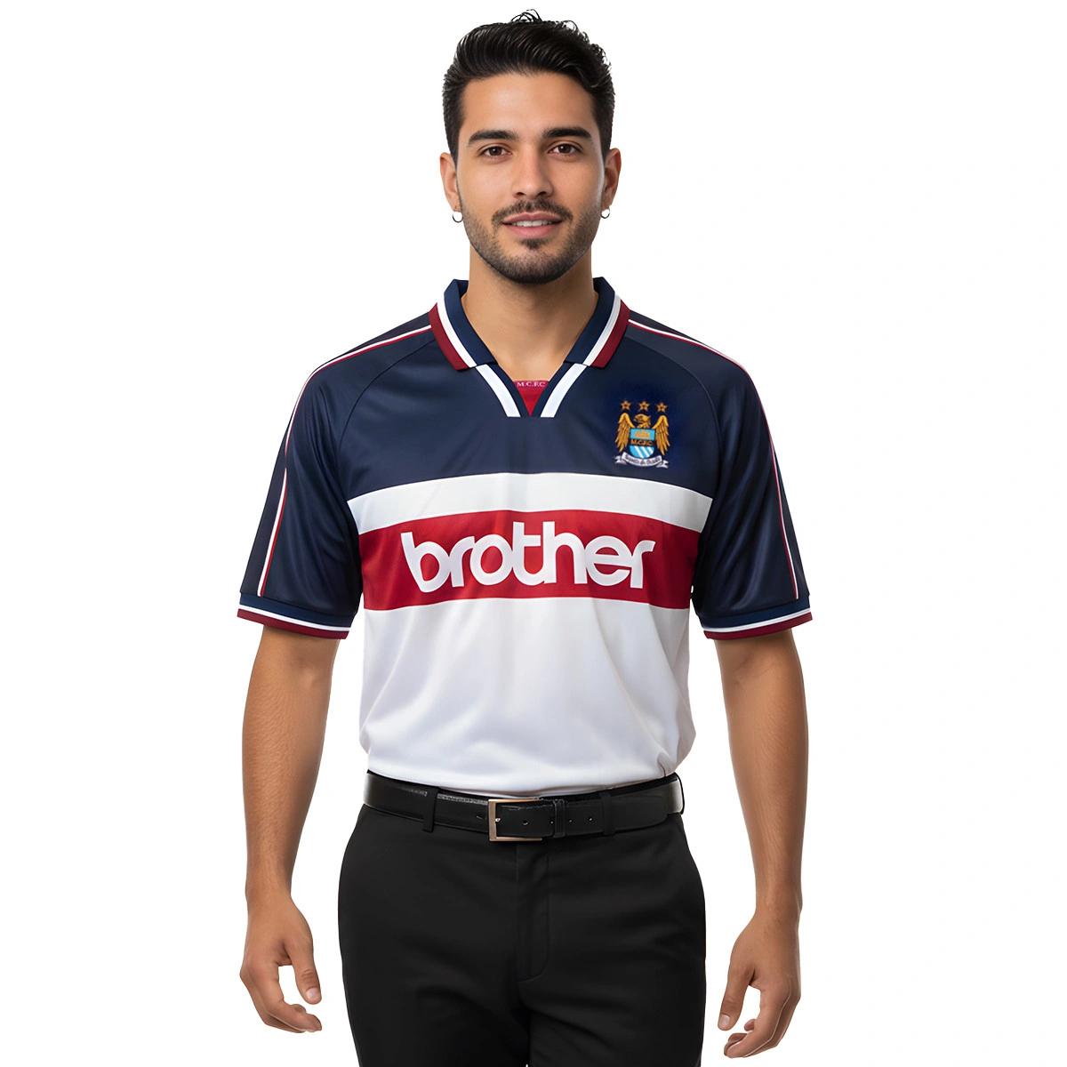 T-Shirt Score Draw Manchester City 1998 Away