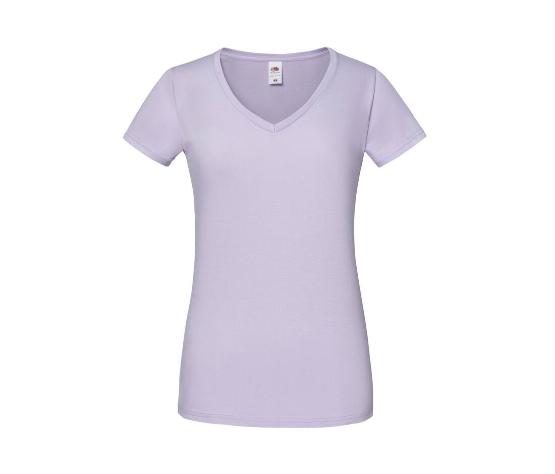 FRUIT OF THE LOOM SC155 - T-shirt Femme Col V Mode Fruit of the Loom
