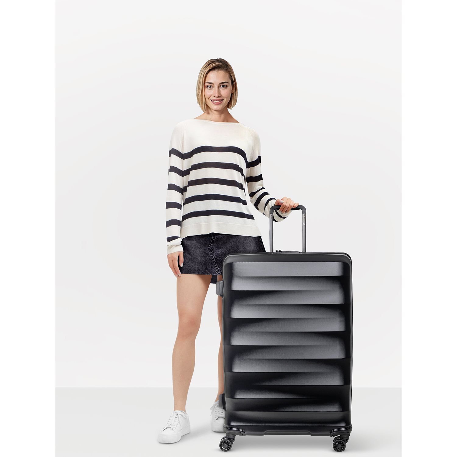 Travelbags The Base Eco L zwart