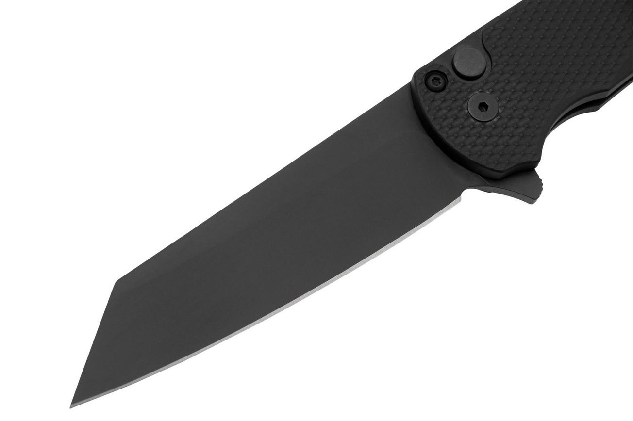Pro-Tech Malibu 5206 DLC Black 20CV Reverse Tanto, zakmes