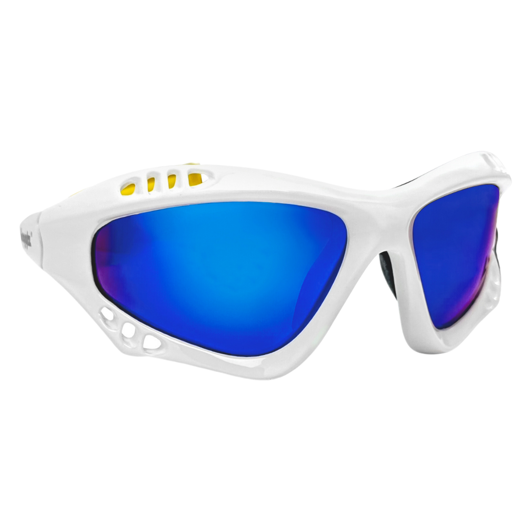 Glogglz Finz Gepolariseerde zonnebril - White