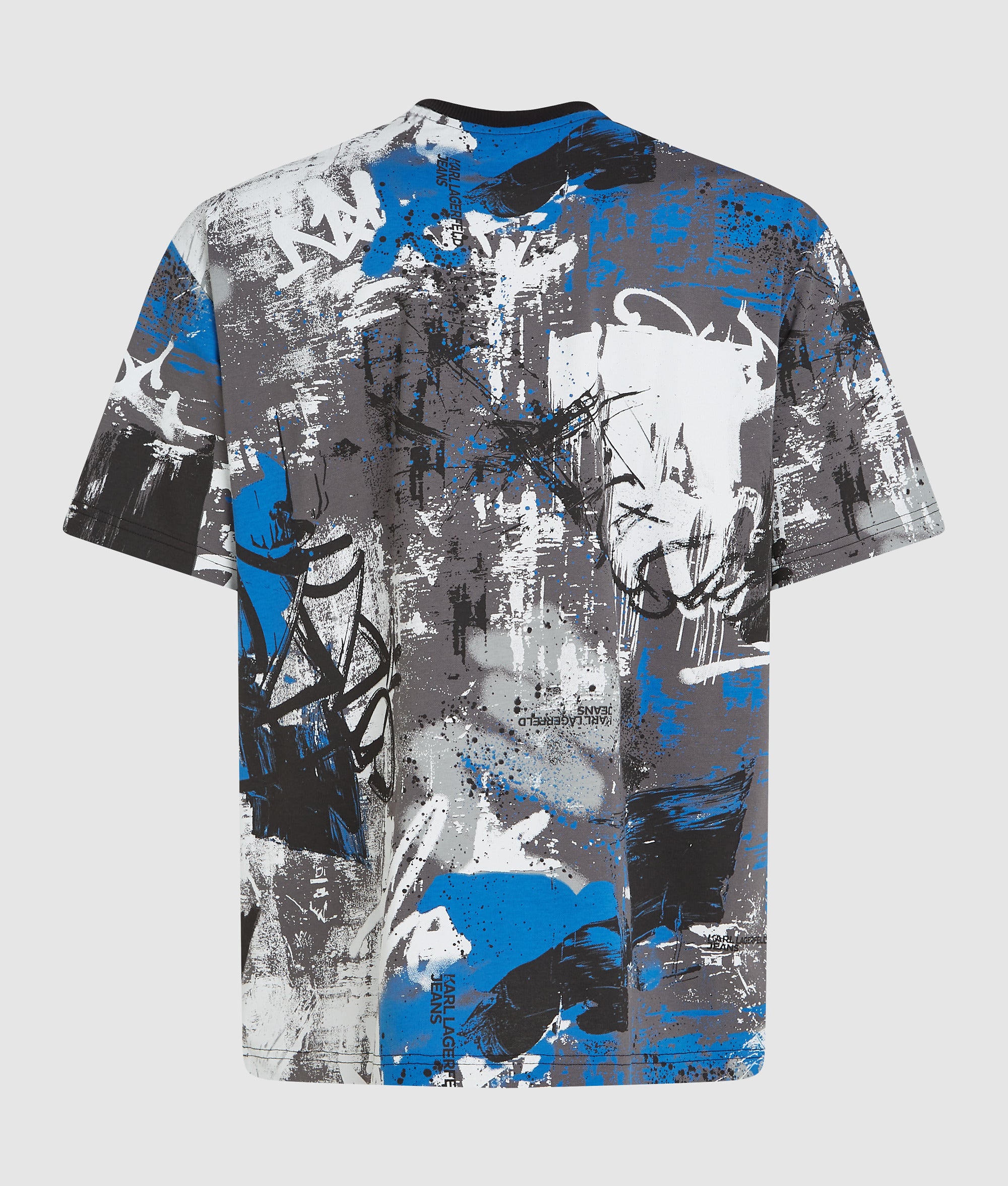 T-shirt met verfeffect