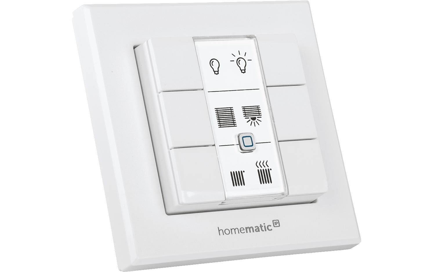 Smart Home Funk-Wandsender 6-fachSmart Home Wandtaster – HmIP-WRC6