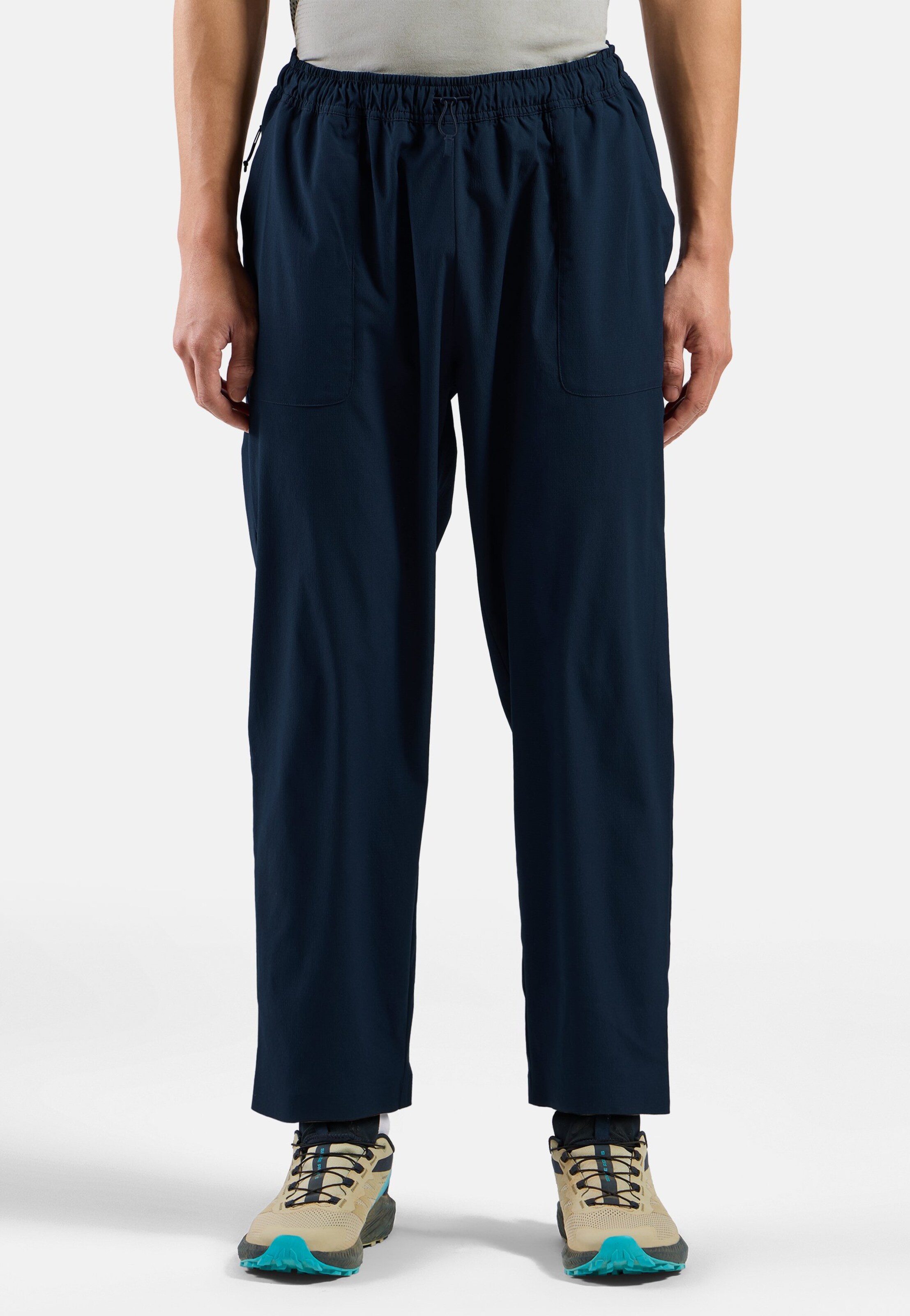 Ultraleichte Ascent 7/8-Ripstop-Hose mit schmal zulaufendem Bein in dark sapphire