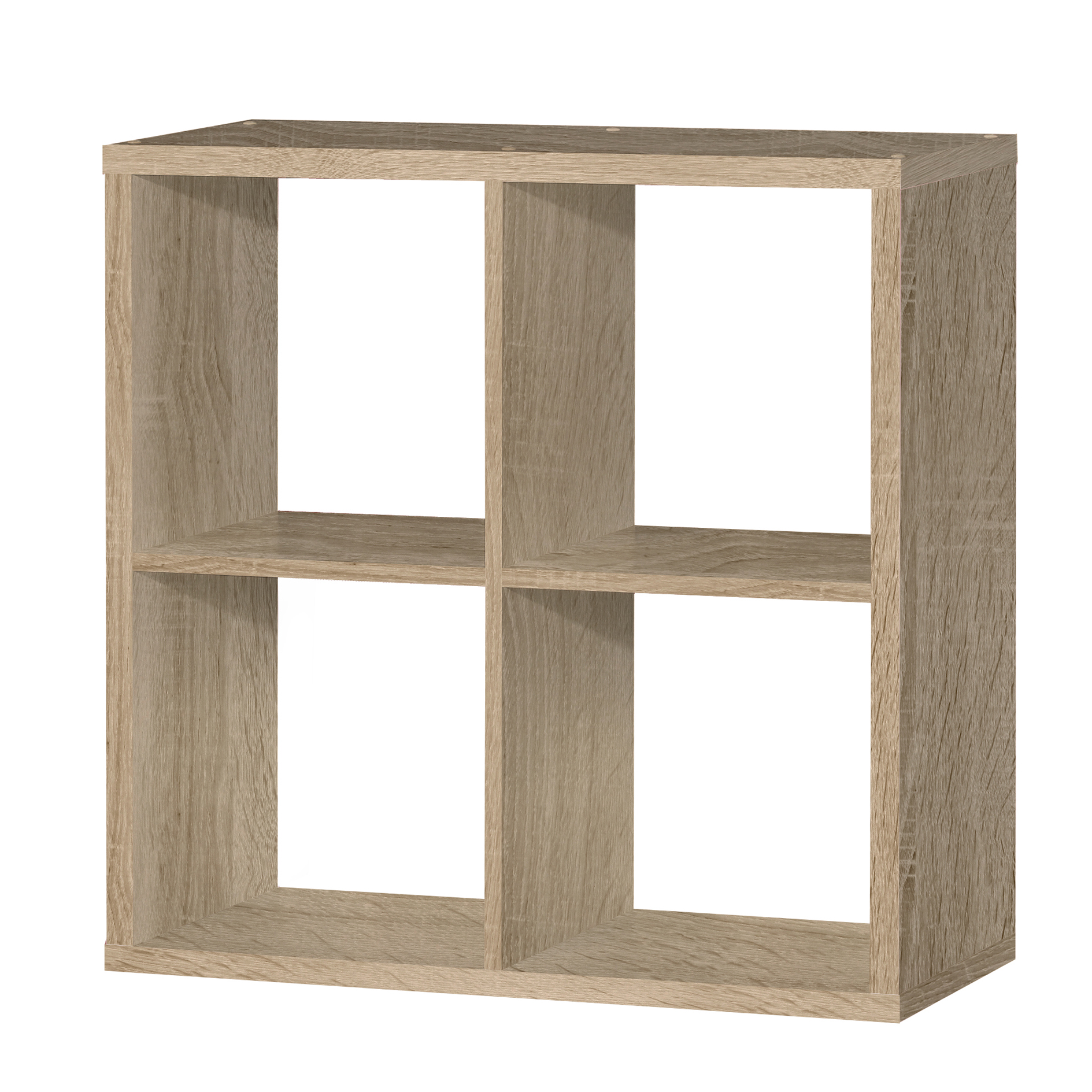 Standregal - Sonoma Eiche - 2x2 Fächer
