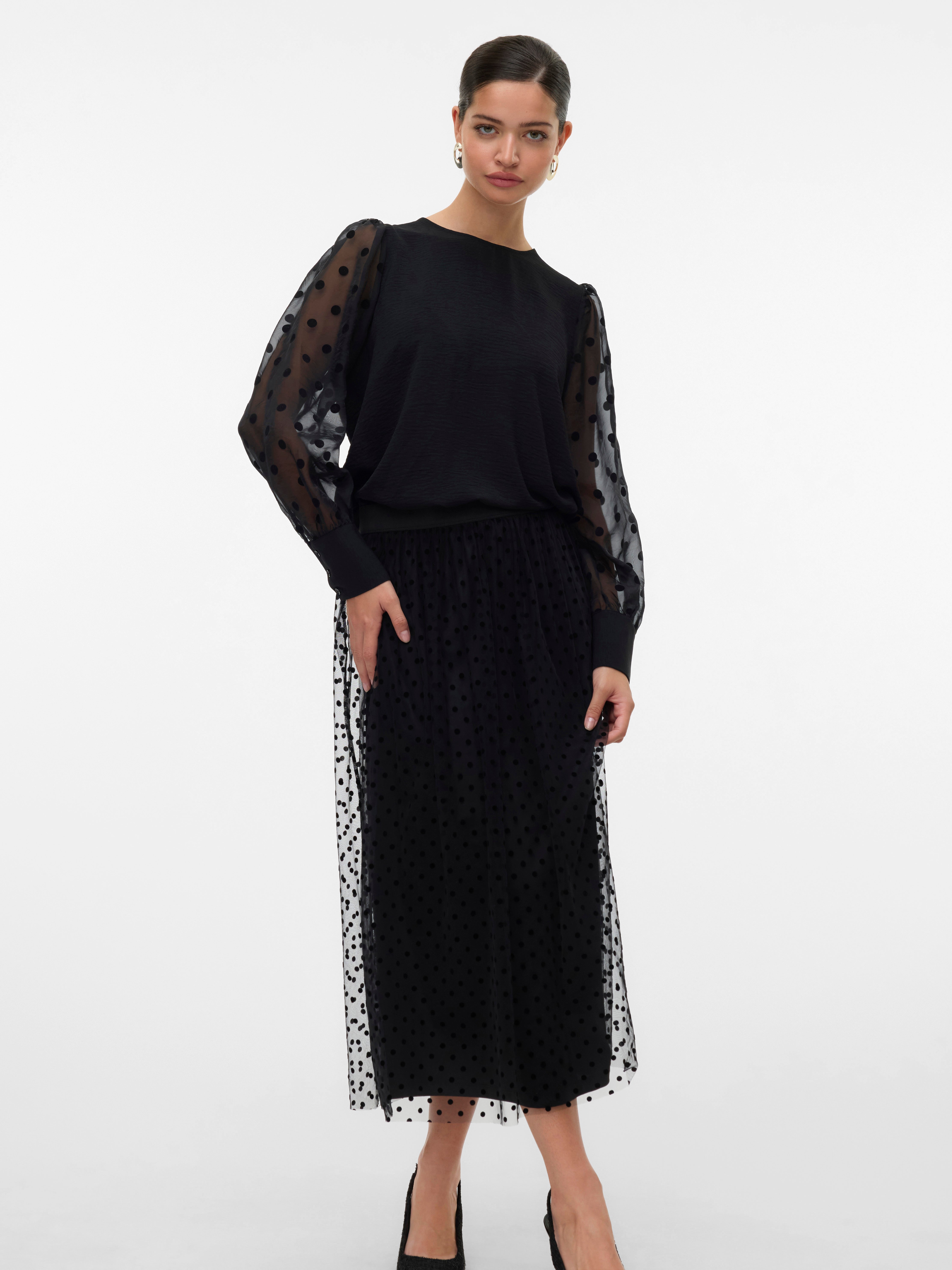 VMNETHA High waist Lange rok