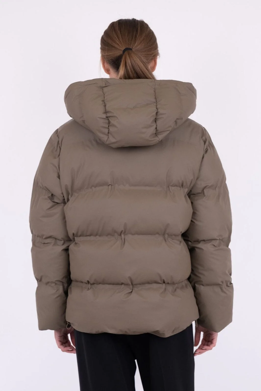 Neo Noir Fox C Puffer Jacket dark taupe