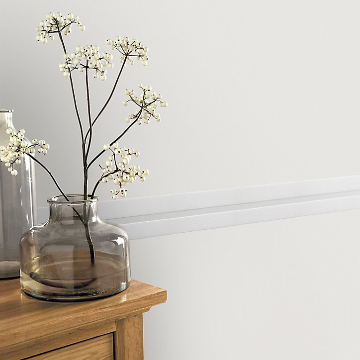 Bordure adhésive vinyle expansé Scabra GoodHome argent