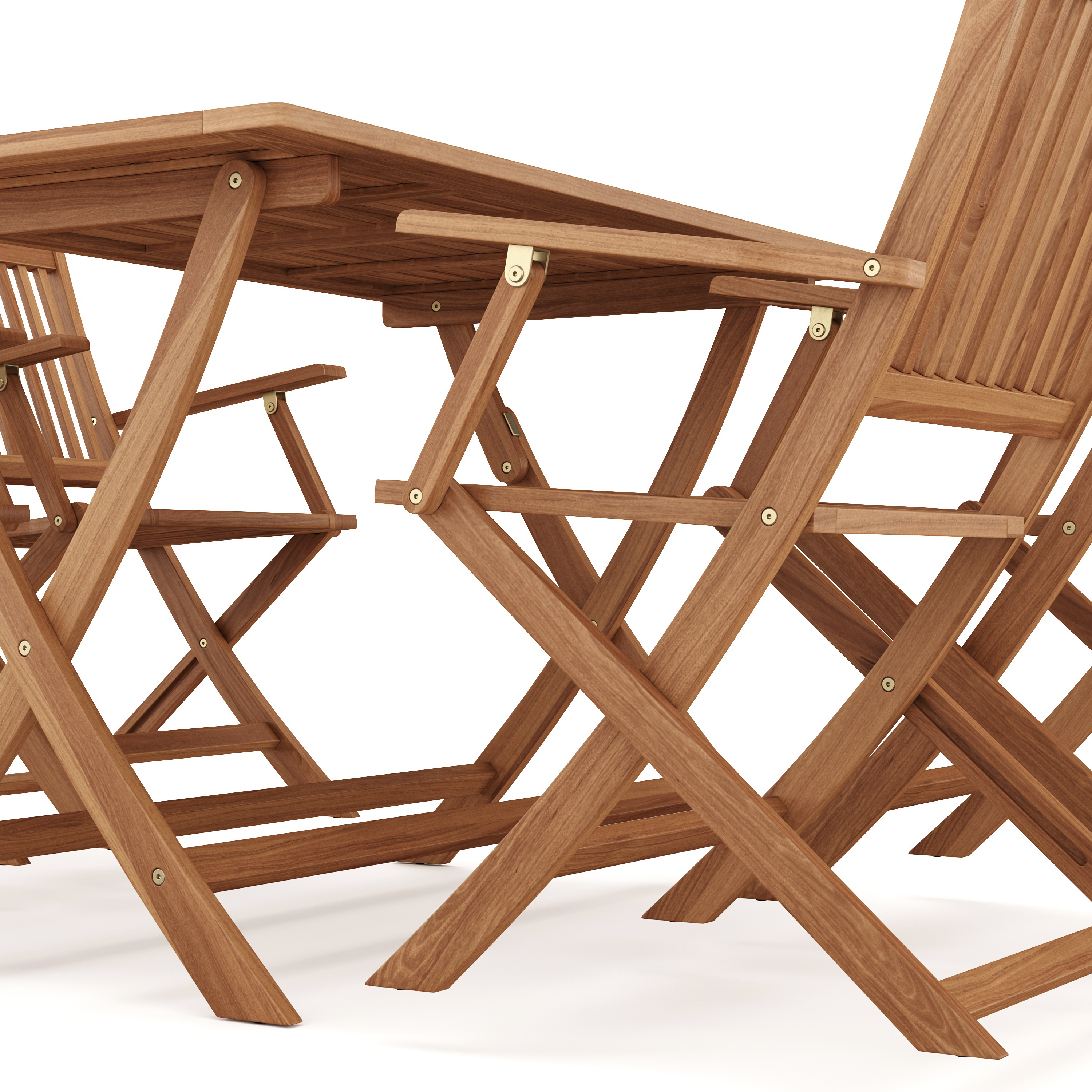 Gartenmöbel Set Holz AVEIRO 5-teilig