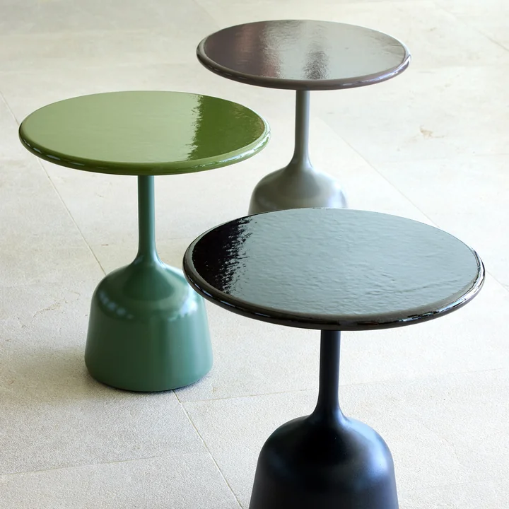 Cane-line - Glaze Couchtisch ⌀ 45 cm, taupe
