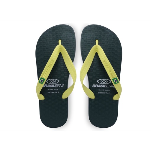 Chinelo de praia brasileiro, modelo clássico Combi Brazil NL, fabricado no Brasil