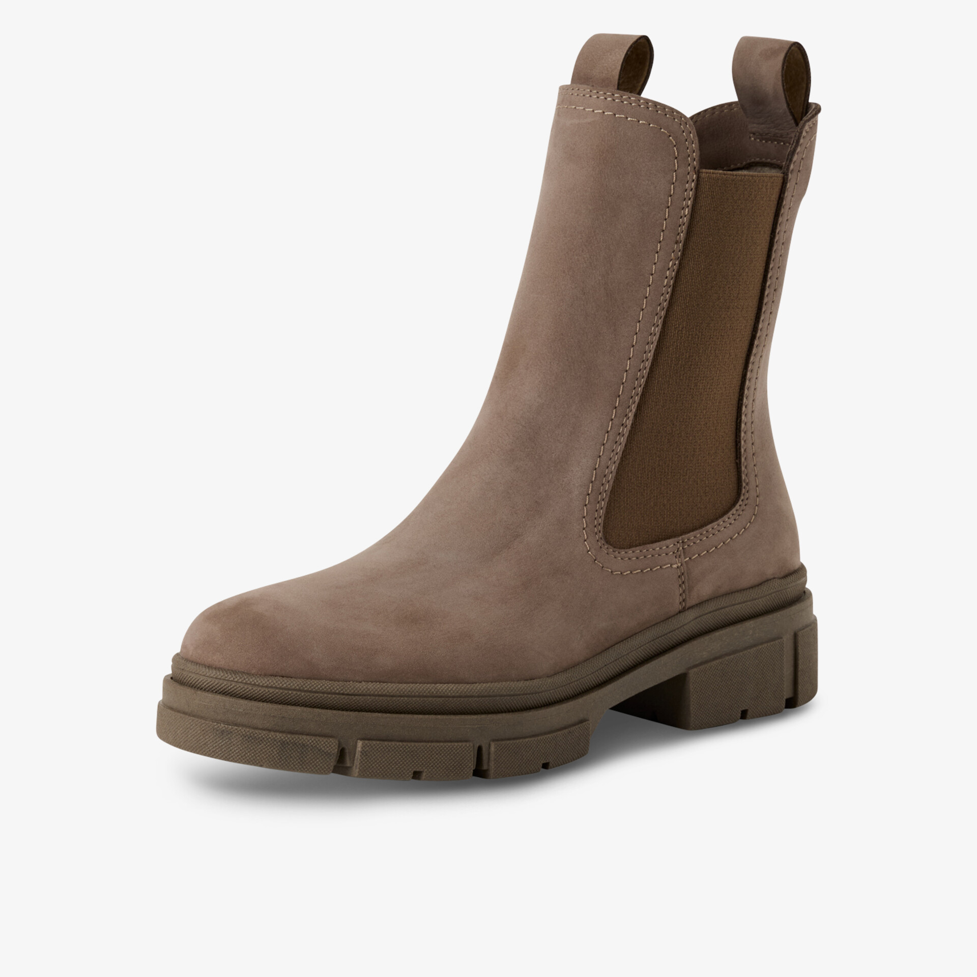 Tamaris Damen Chelsea Boots beige