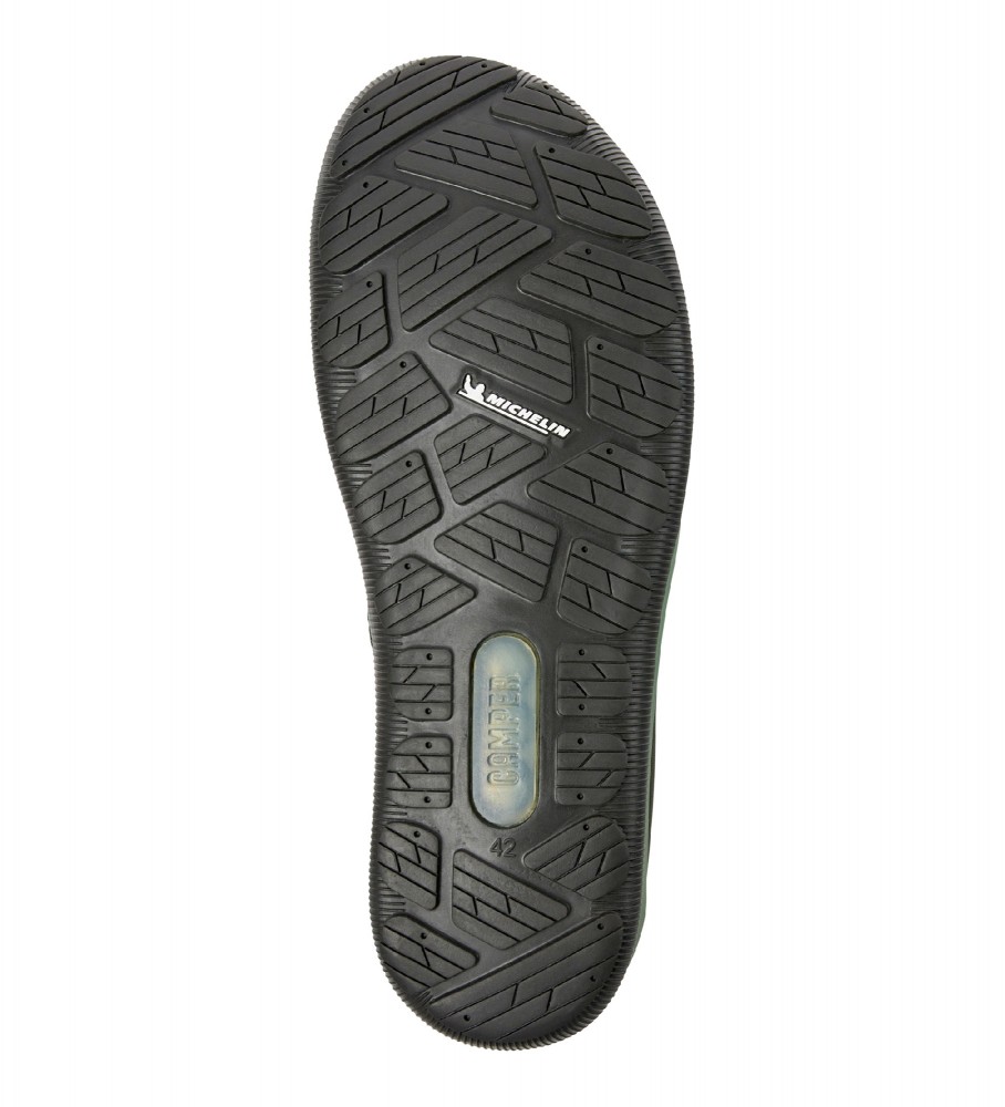 Botas de couro verde Camper Peu Pista GM