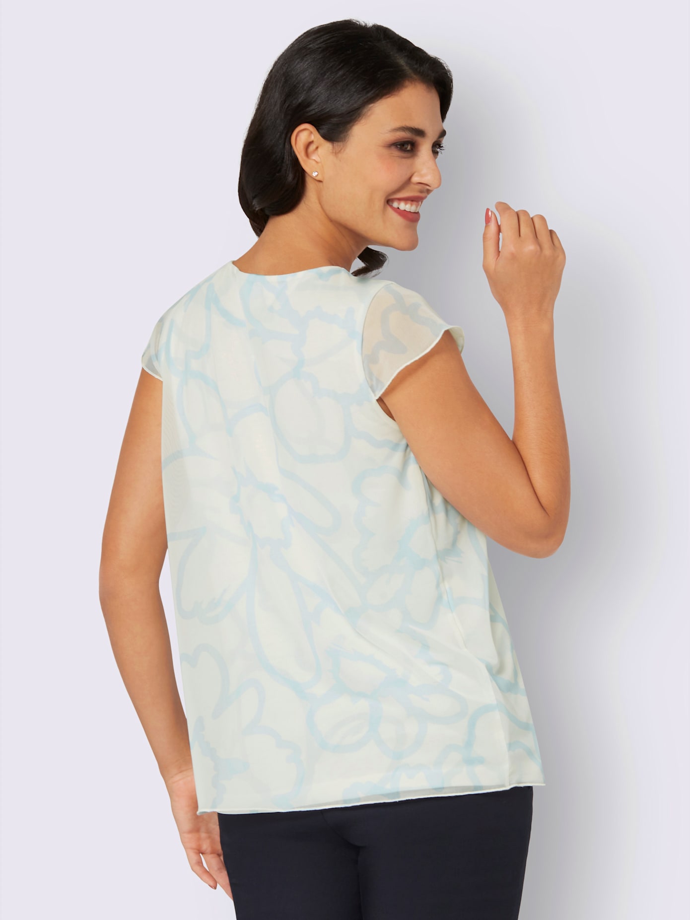T-shirt doublé