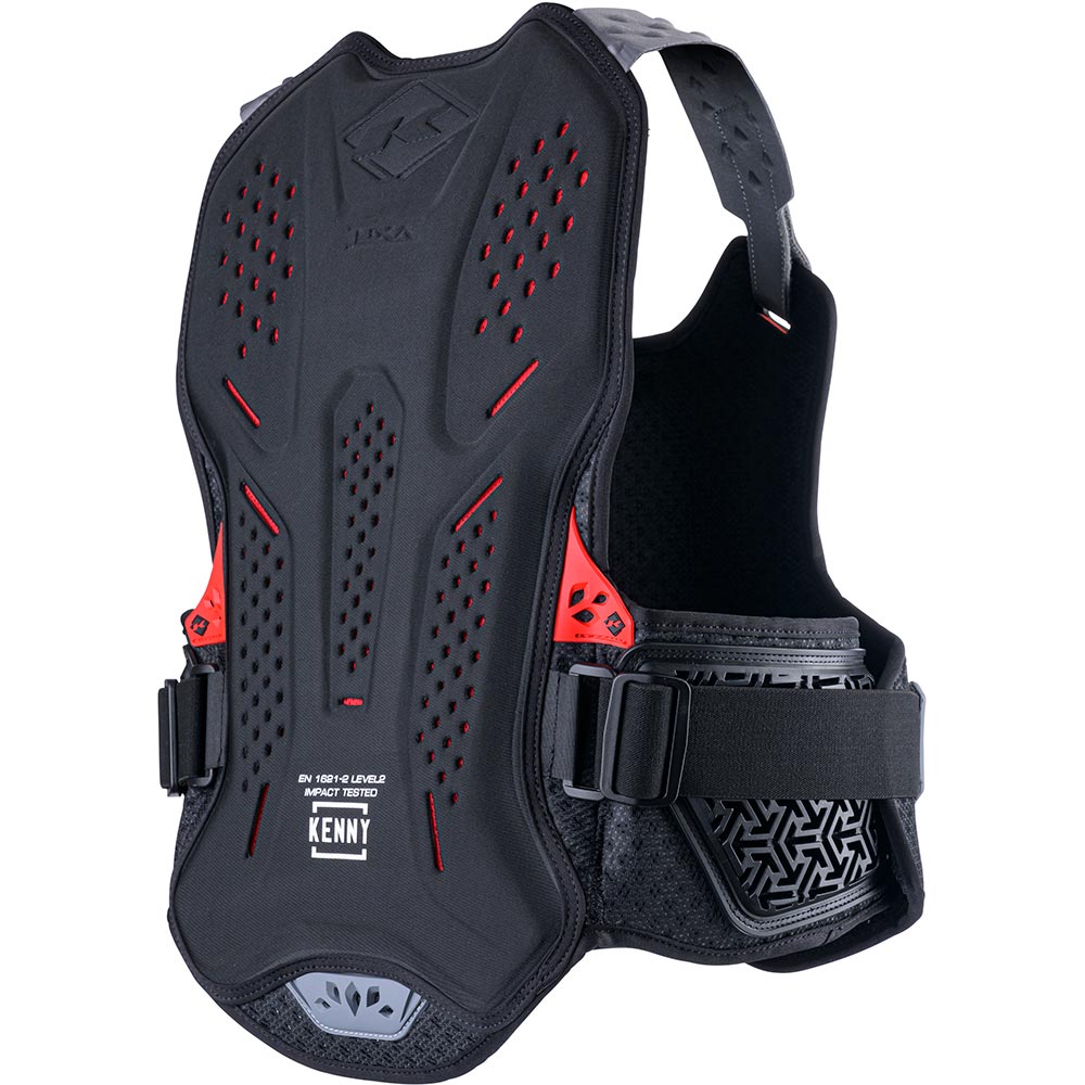 Kenny - Pare-pierres Uxa Noir / Gris / Rouge