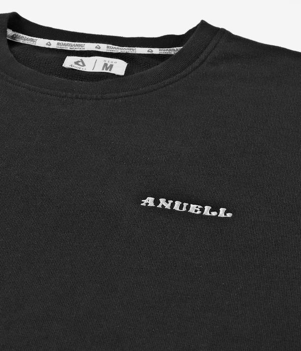 Anuell Tellem Organic Sweatshirt (washed black)