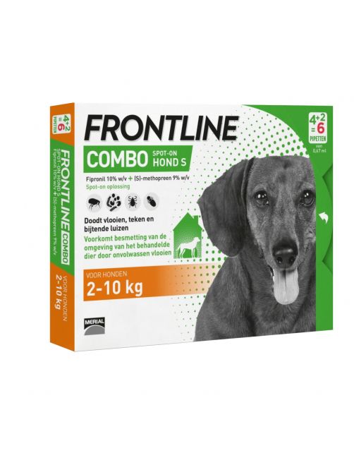Frontline Combo Spot On 1 Small Hond Small - Anti vlooien en tekenmiddel