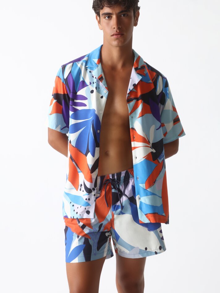 Camisa Resort - Azul Claro