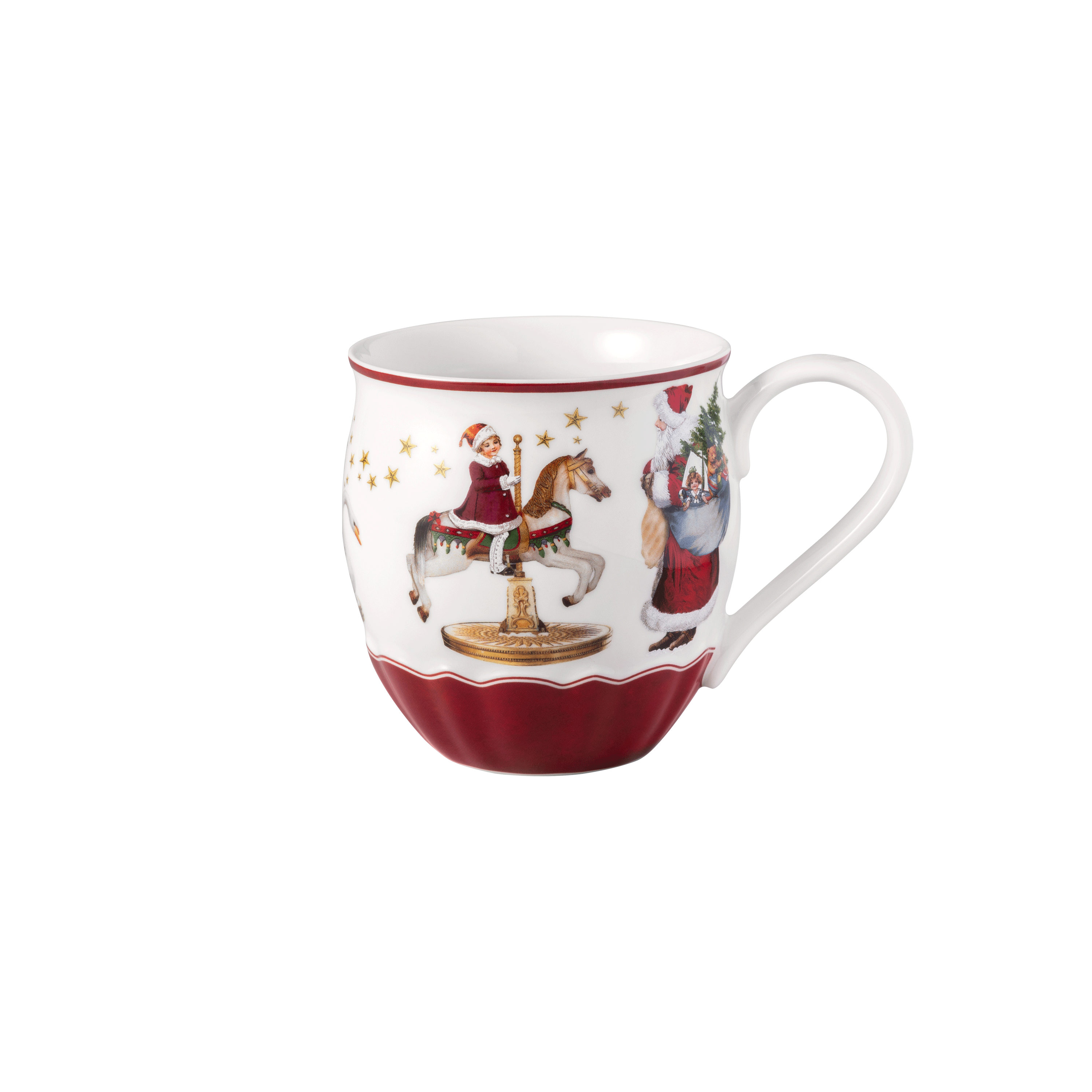 Annual Christmas Edition Mug , Multi-colored, , 15.3 oz, Premium Porcelain