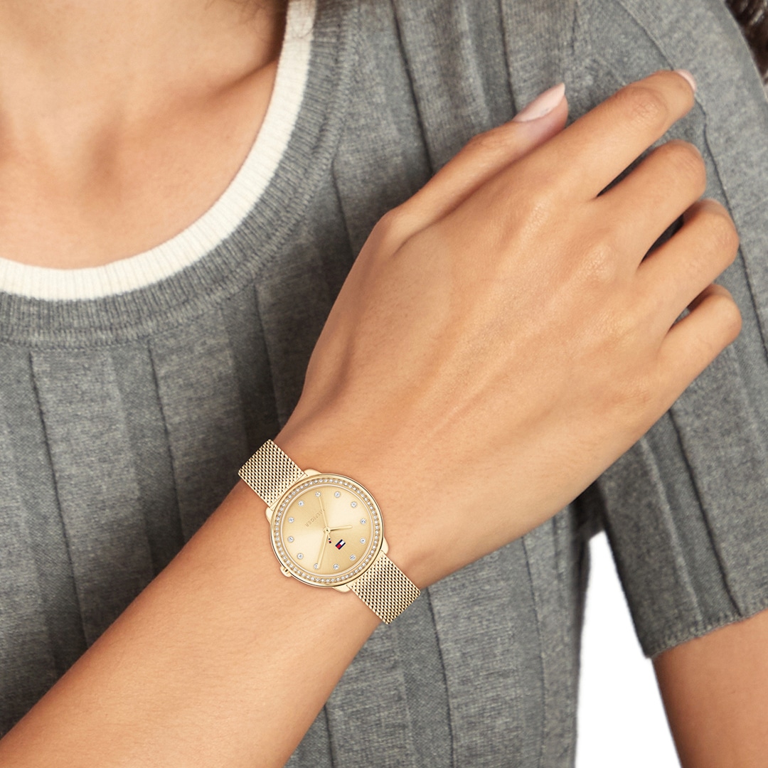 Tommy Hilfiger Demi Mesh Goldig