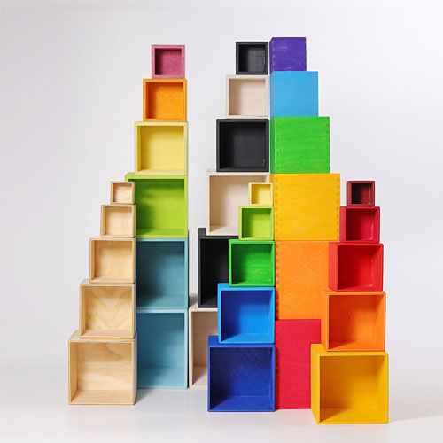 Grimm's kubussen groot - regenboog