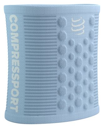 Bandeaux poignet Compressport Sweatbands 3D.Dots (Paire) Bleu/Blanc