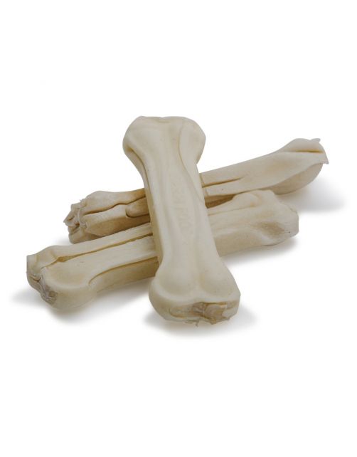 Farm Food Rawhide Dental Impressed Rund - Hondensnacks
