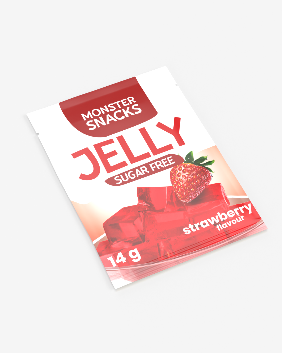Monster Sugar Free Jelly - Seductive Strawberry 14g