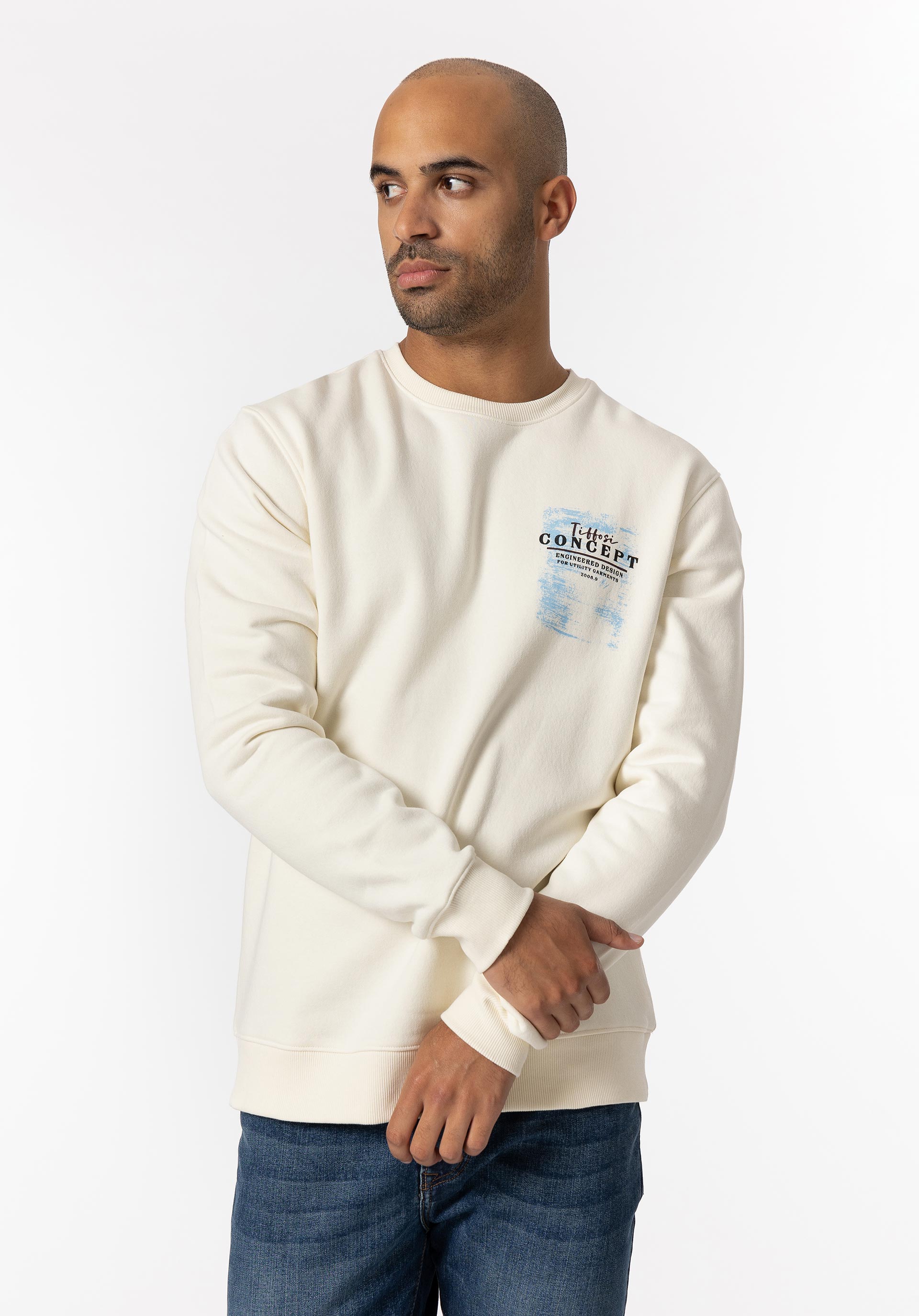 Sweatshirt com Estampado Frontal