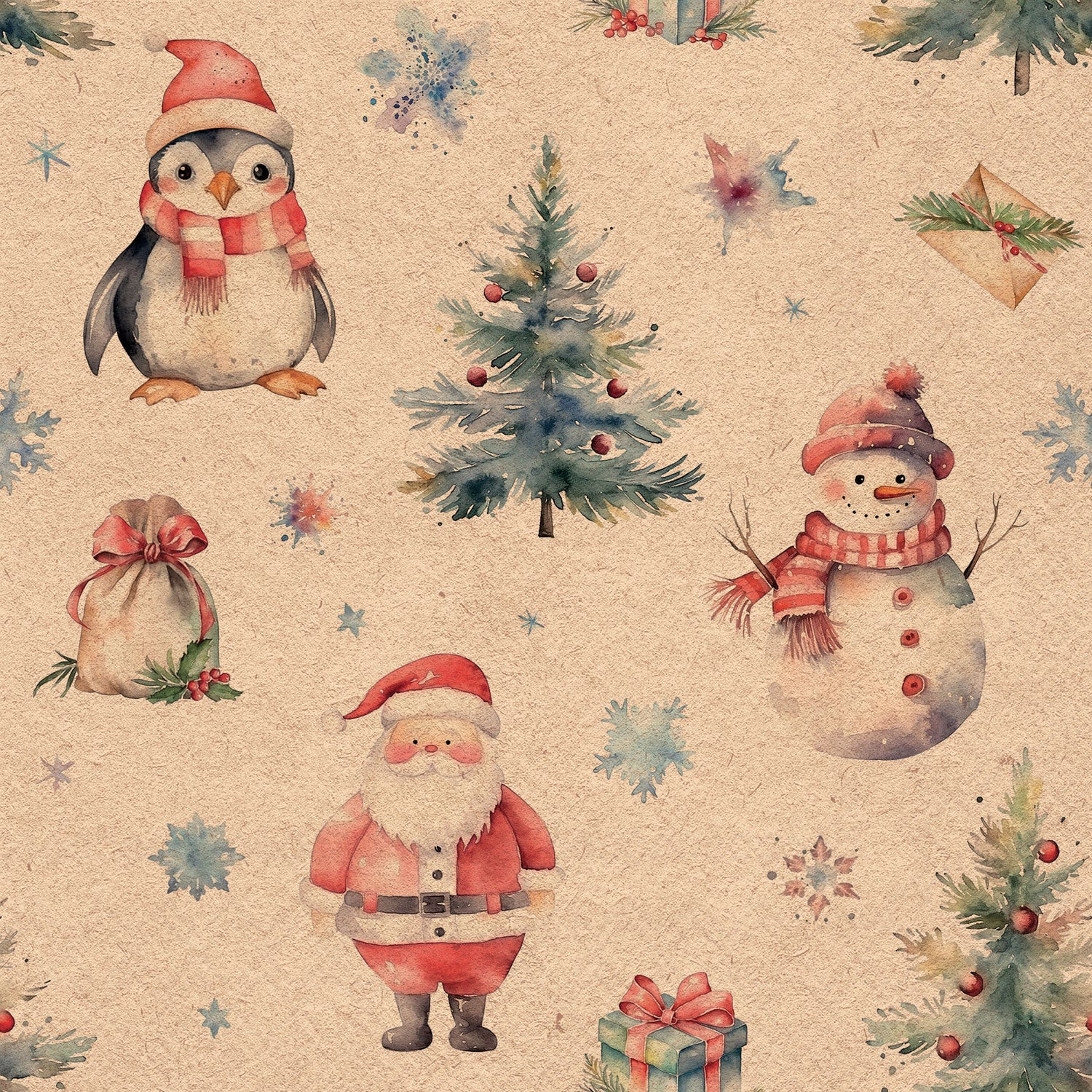 Ambiente servet kerstsfeer 33 x 33 cm 20 stuks