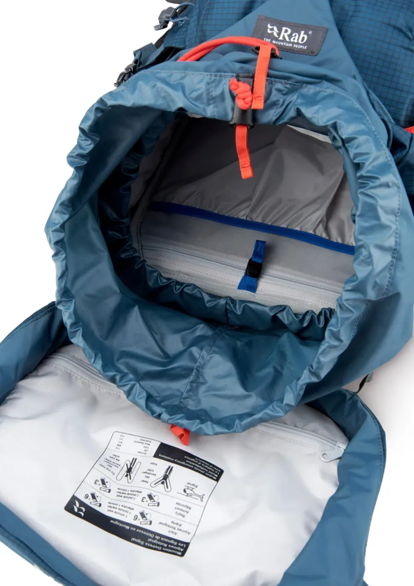Rab Hyperon 65 Nd Orion Blue/Anthracite