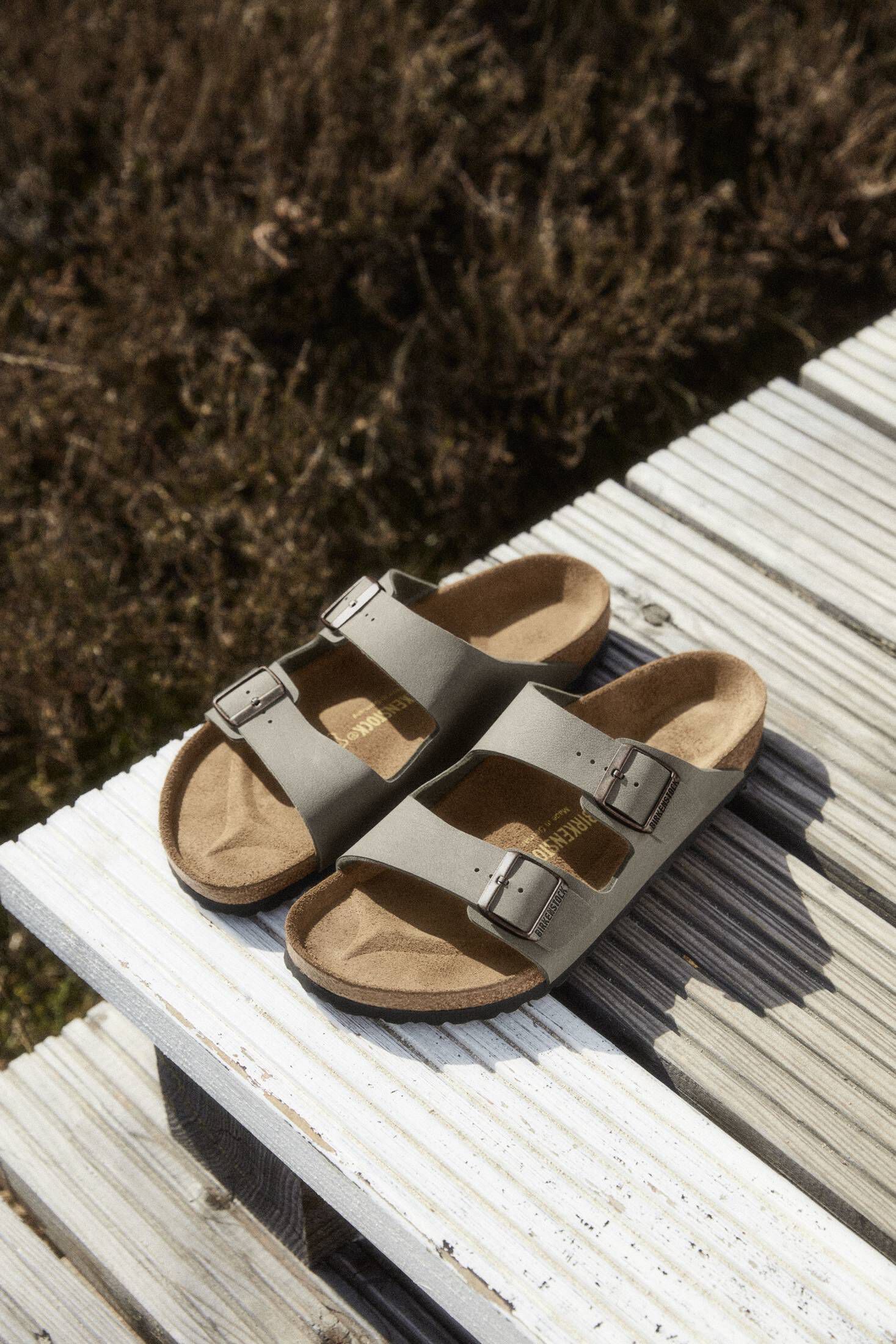 Birkenstock| Herren Sandalen ARIZONA BFBC STONE