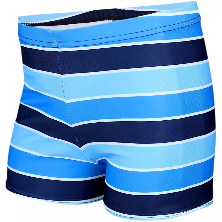Aquarti Jungen Badehose Gestreift mit Motiven türkis