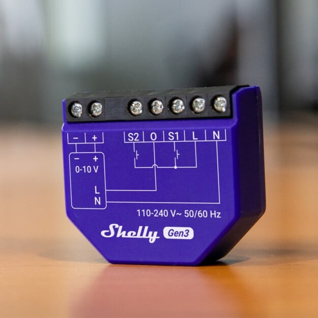 Shelly - Dimmer 0/1-10V PM Gen3