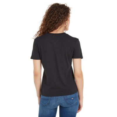 Tee-shirt à manches courtes femme Tjw Regular Jersey C Neck TOMMY HILFIGER