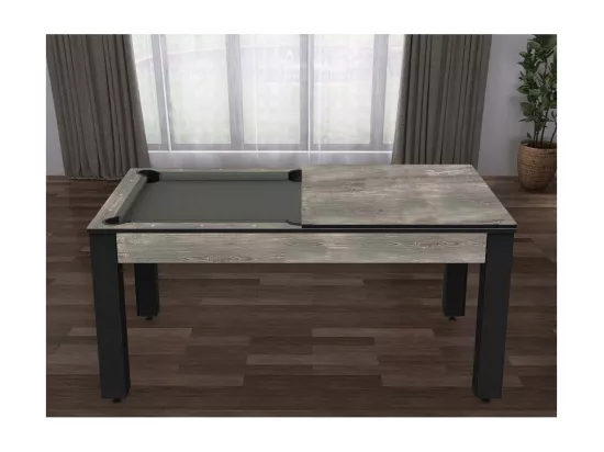 Billard convertible table 6 personnes Texas + pack accessoires Confort